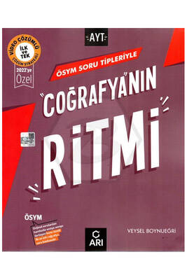 Arı Yayıncılık AYT Coğrafyanın Ritmi - 1