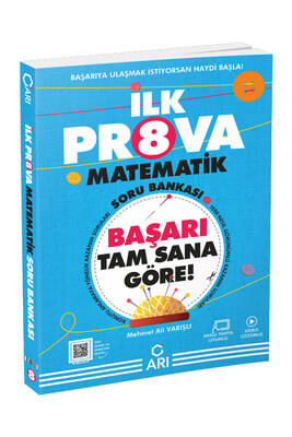 Arı Yayıncılık 8. Sınıf İlk Prova Matematik Soru Bankası - 1