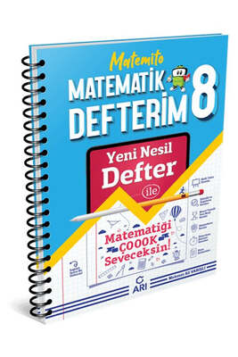 Arı Yayıncılık 8.Sınıf Matemito Matematik Defterim - 1