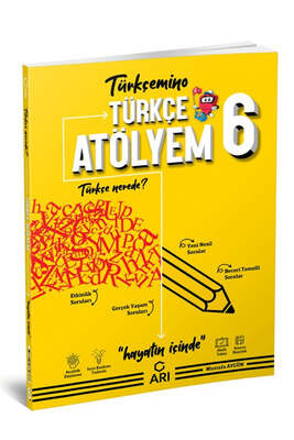 Arı Yayınları 6. Sınıf Türkçe Atölyem Türkçemino - 1