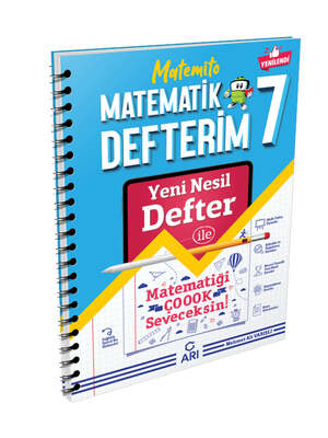 Arı Yayıncılık Matemito Matematik Defterim 7. Sınıf - 1