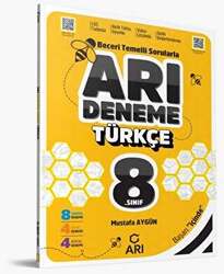 Arı Yayıncılık - 8. Sınıf Türkçe Arı Deneme