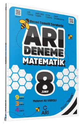 Arı Yayıncılık 8. Sınıf Matematik Deneme Sınavı - 1