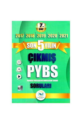 Av Yayınları 7.Sınıf PYBS Son 5 Yıl Çıkmış Sorular - 1