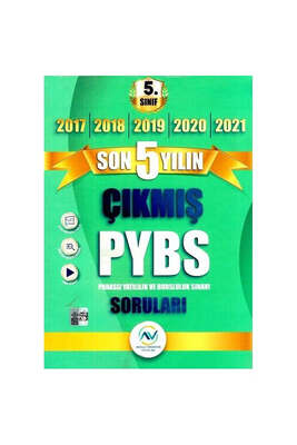 Av Yayınları 5. Sınıf PYBS Son 5 Yıl Çıkmış Sorular - 1