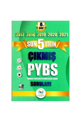 Av Yayınları 8. Sınıf PYBS Son 5 Yıl Çıkmış Sorular - 1