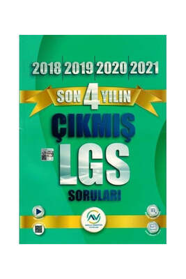 Av Akıllı Versiyon Yayınları 8. Sınıf LGS Son 3 Yılın Çıkmış Sorular - 1