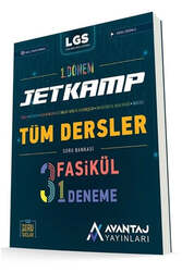 Avantaj Yayınları - Avantaj Yayınları LGS Jet Kamp Tüm Dersler Soru Bankası