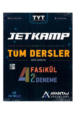 Avantaj Yayınları TYT Jet Kamp Tüm Dersler Soru Bankası (4 Fasikül 2 Deneme) - 1