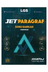 Avantaj Yayınları - Avantaj Yayınları LGS Jet Paragraf Soru Bankası +Denemeler