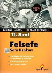 Aydın Yayınları - Aydın Yayınları 11. Sınıf Felsefe Konu Özetli Soru Bankası
