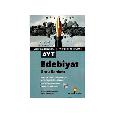 Aydın Yayınları AYT Edebiyat Soru Bankası - 1