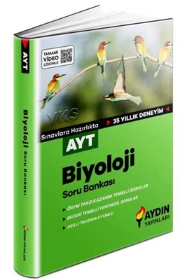 Aydın Yayınları AYT Biyoloji Soru Bankası - 1