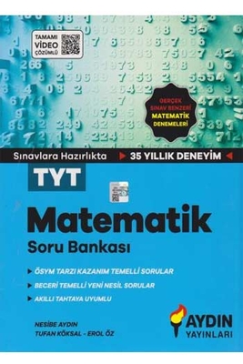 Aydın Yayınları TYT Matematik Soru Bankası - 1