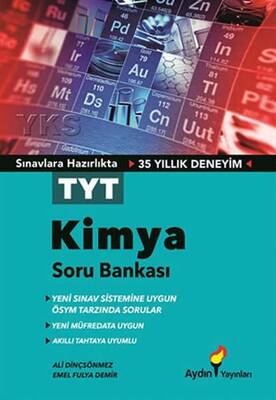 ​Aydın Yayınları TYT Kimya Soru Bankası - 1