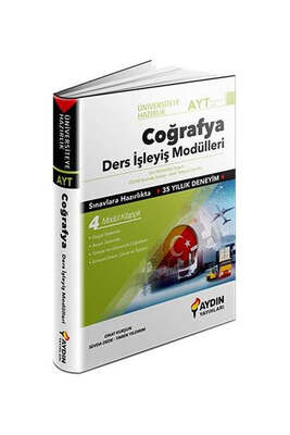 Aydın Yayınları AYT Coğrafya Ders İşleyiş Modülleri - 1