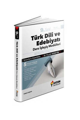 Aydın Yayınları 9. Sınıf Türk Dili ve Edebiyatı Ders İşleyiş Modülleri - 1