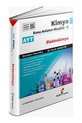 Aydın Yayınları - Aydın Yayınları YKS AYT Kimya Konu Anlatım Modülü-5 (Elektrokimya)