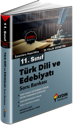 Aydın Yayınları - Aydın Yayınları 11. Sınıf Türk Dili ve Edebiyatı Konu Özetli Soru Bankası