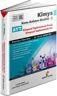 Aydın Yayınları AYT Kimya Konu Anlatım Modülü 3 - 1