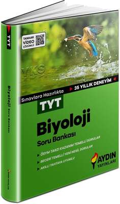 Aydın Yayınları 2022 TYT Biyoloji Soru Bankası - 1