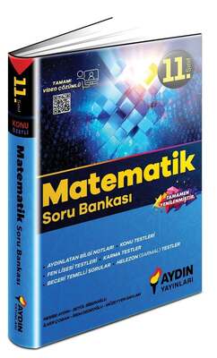 Aydın Yayınları 11. Sınıf Matematik Konu Özetli Soru Bankası - 1