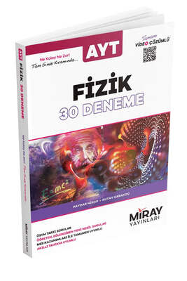 Aydın Yayınları 2023 AYT Fizik 30 Deneme - 1