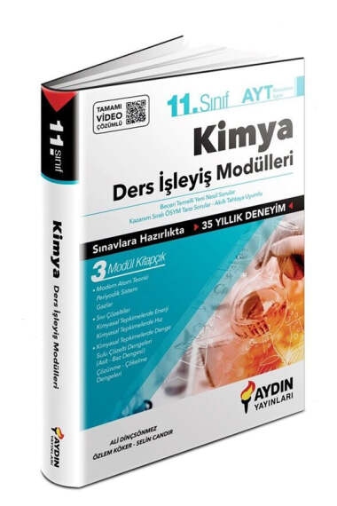 Aydın Yayınları 11.Sınıf Kimya Konu Anlatım Ders İşleyiş Modülleri - 1