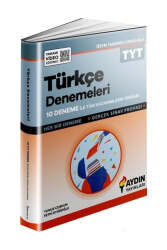 Aydın Yayınları 2025 TYT Türkçe 10 Deneme - Aydın Yayınları