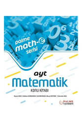Palme Yayıncılık - Palme Yayınları AYT Matematik Konu Kitabı Palme Mathe Serisi