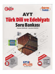 Çap Yayınları - Çap Yayınları AYT Türk Dili ve Edebiyatı Plus Serisi Soru Bankası