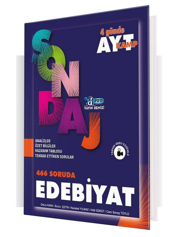 Yayın Denizi Yayınları AYT Türk Dili ve Edebiyatı Pro 466 Soruda Sondaj Kamp