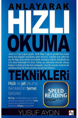 Anlayarak Hızlı Okuma Teknikleri Az Kitap Yayınları - 1