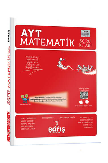 Barış Yayınları 2024 AYT Matematik Soru Bankası - 1