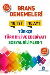 Başarıyorum Yayınları - Başarıyorum Yayınları TYT AYT Türkçe Türk Dili ve Edebiyatı Sosyal Bilimler 1 Branş Denemeleri