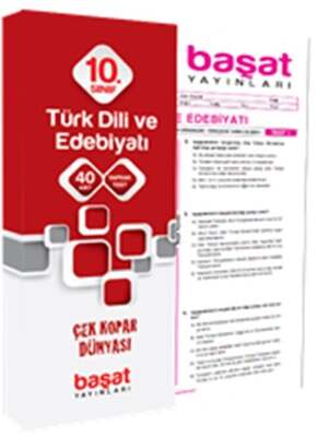 Başat Yayınları 10. Sınıf Türk Dili ve Edebiyatı Yaprak Test - 1