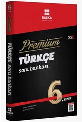 Başka Yayınları - Başka Yayıncılık 6. Sınıf Türkçe Premium Soru Bankası