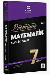 Başka Yayınları - Başka Yayıncılık 7. Sınıf Matematik Premium Soru Bankası