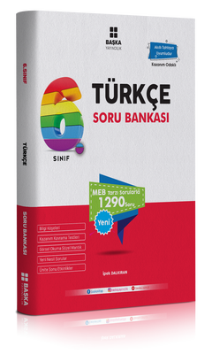 Başka Yayıncılık 6. Sınıf Türkçe Soru Bankası - 1