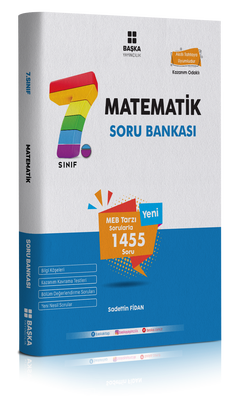 Başka Yayıncılık 7. Sınıf Matematik Soru Bankası - 1