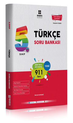 Başka Yayıncılık 5. Sınıf Türkçe Soru Bankası - 1