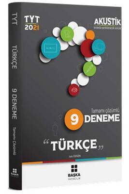 Başka Yayıncılık 2021 TYT Türkçe Akustik Tamamı Çözümlü 9 Deneme - 1