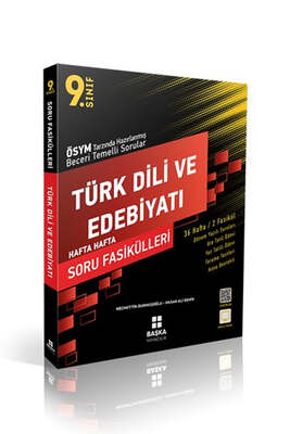 Başka Yayınları 9. Sınıf Türk Dili Edebiyatı Soru Fasikülleri 2 Fasikül - 1