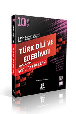 Başka Yayınları 10.Sınıf Türk Dili Edebiyatı Soru Fasikülleri 2 Fasikül - 1
