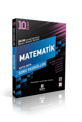 Başka Yayınları 10.Sınıf Matematik Soru Fasikülleri 3 Fasikül - 1