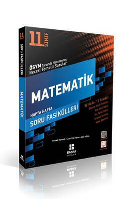 Başka Yayınları 11. Sınıf Matematik Soru Fasikülleri 3 Fasikül - 1
