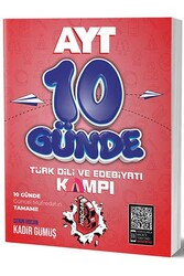Benim Hocam Yayıncılık - Benim Hocam Yayınları AYT Türk Dili ve Edebiyatı 10 Günde Kamp Defteri