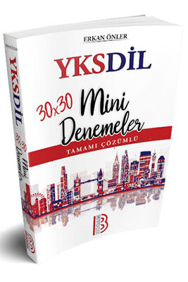 ​Benim Hocam Yayınları YKSDİL 30x30 Tamamı Çözümlü Mini Denemeler - 1