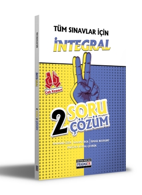 Benim Hocam Yayınları Tüm Sınavlar İçin İntegral 2 Soru 2 Çözüm Fasikülü - 1