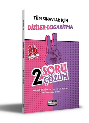 ​Benim Hocam Yayınları Tüm Sınavlar İçin Diziler-Logaritma 2 Soru 2 Çözüm Fasikülü - 1